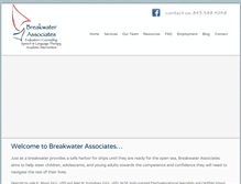 Tablet Screenshot of breakwater-associates.com